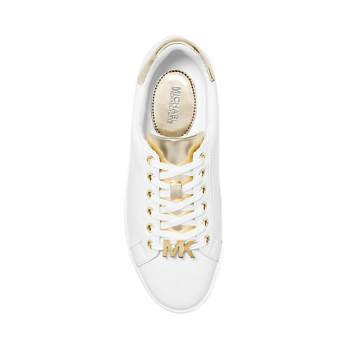 Michael Kors Monogram Logo Sneakers Women - WHT