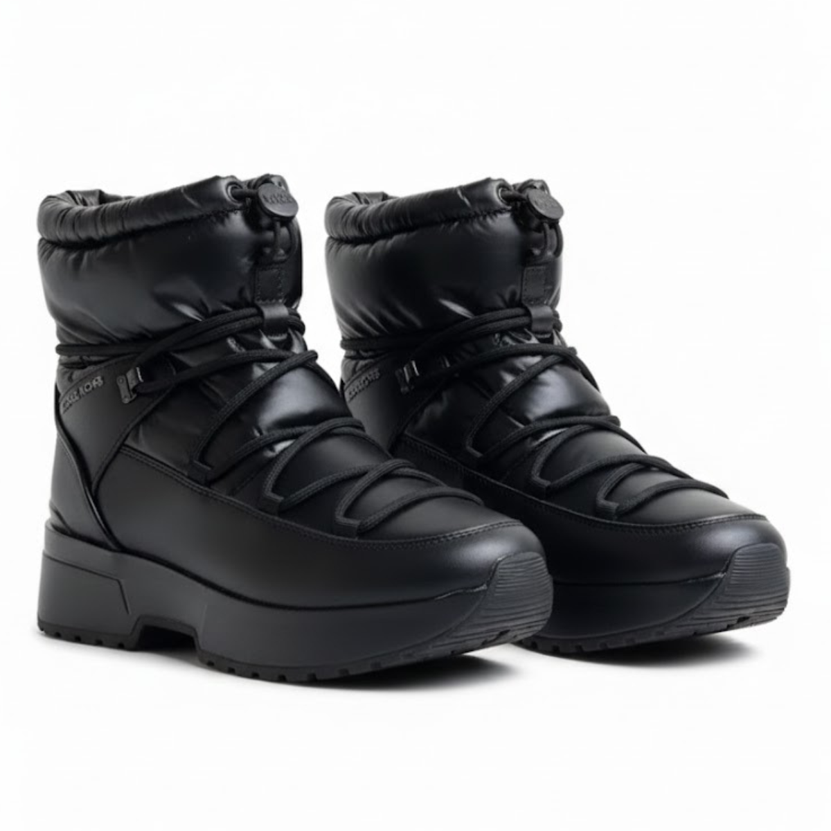 Michael Kors Muse Pull On Fine Nylon boots Women - BLK - Black / 36