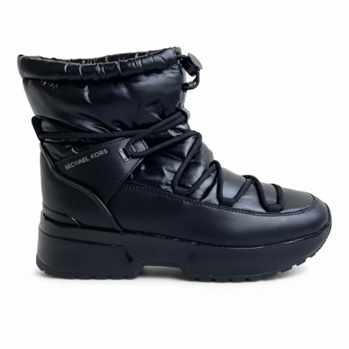 Michael Kors Muse Pull On Fine Nylon boots Women - BLK - Black / 36