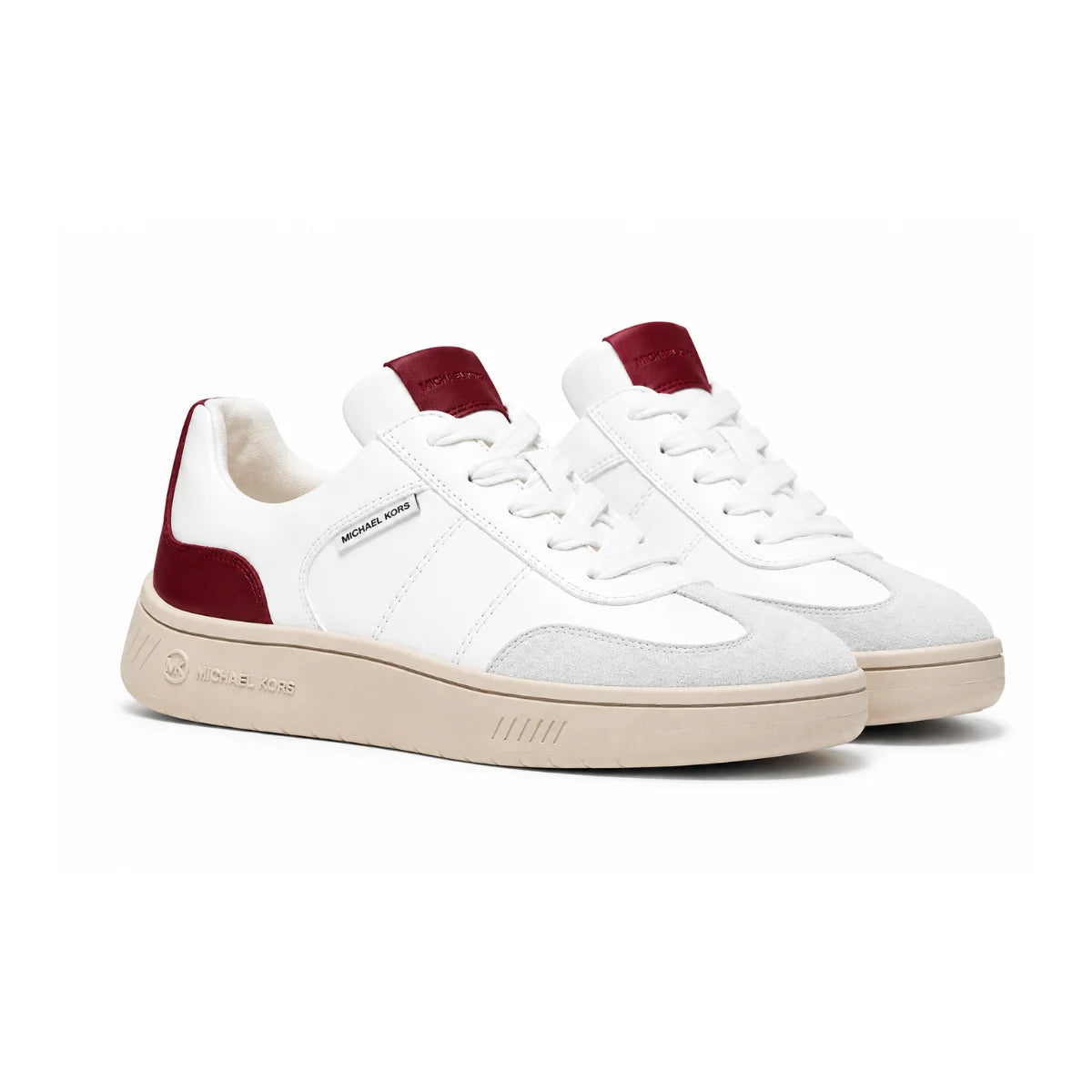 Michael Kors Outlet Kai Sneaker Women- WHT - White / 36.5