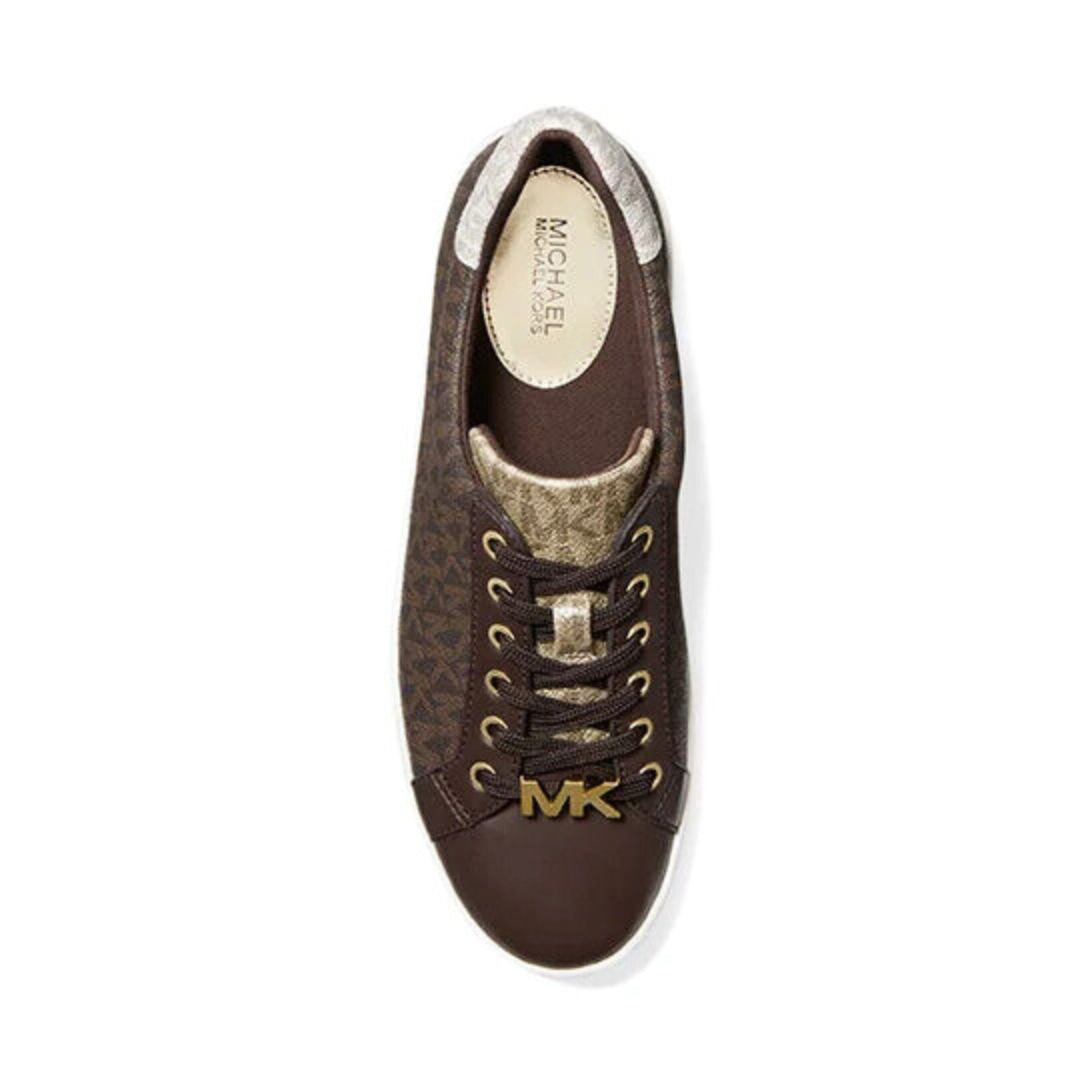 Michael Kors Poppy Color-Block Logo Sneakers Women - BRN