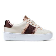 Michael Kors Poppy Logo Stripes Trainer Women - OFFWHT - Off White / 36
