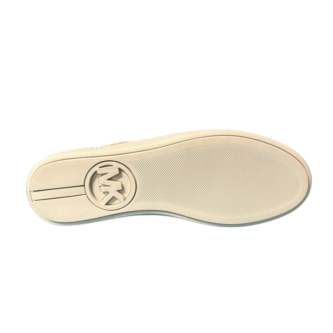 Michael Kors Poppy Logo Trainer Women - BEG - 38.5 / Brown