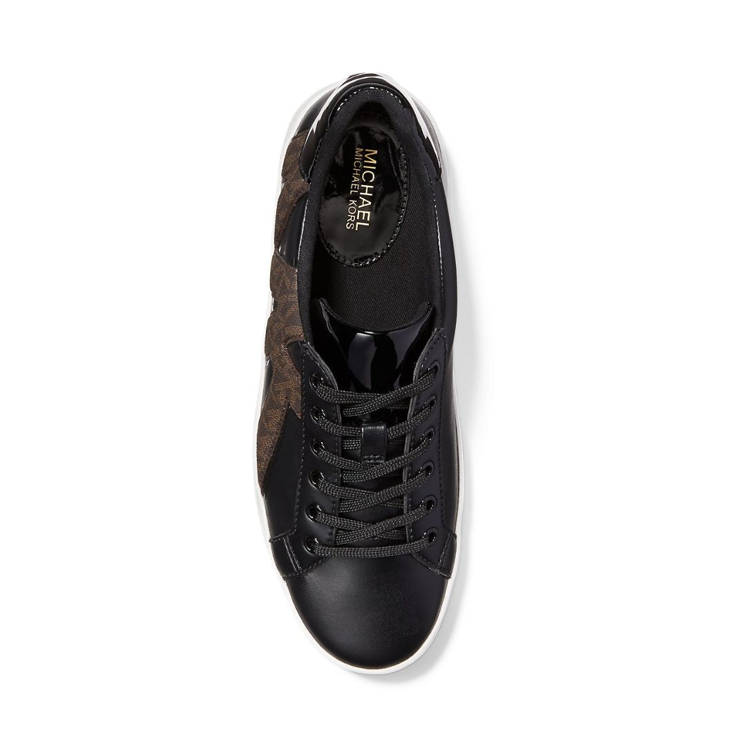 Michael Kors Poppy Logo Trainer Women - BLKBRN