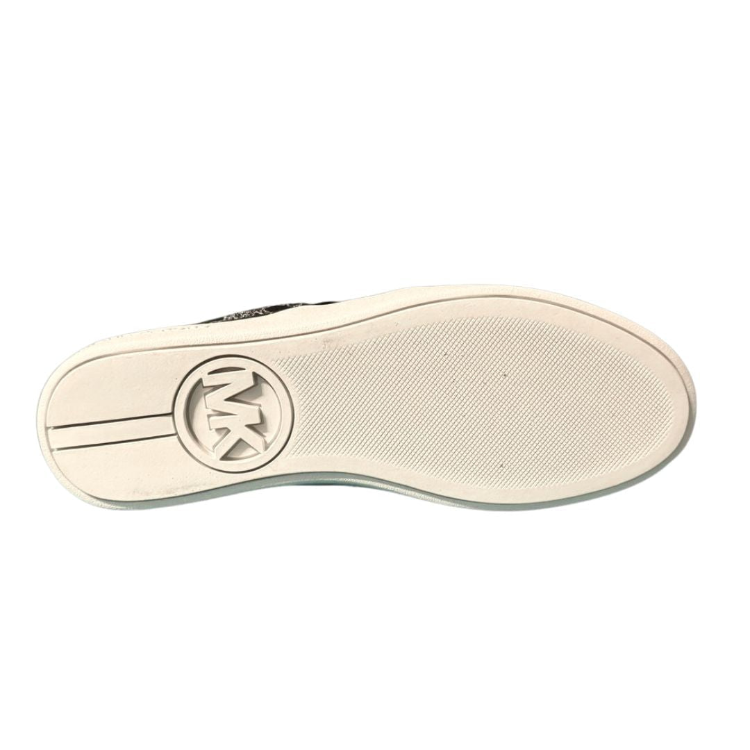 Michael Kors Poppy Logo Trainer Women - BLKSLV - 38 / Black