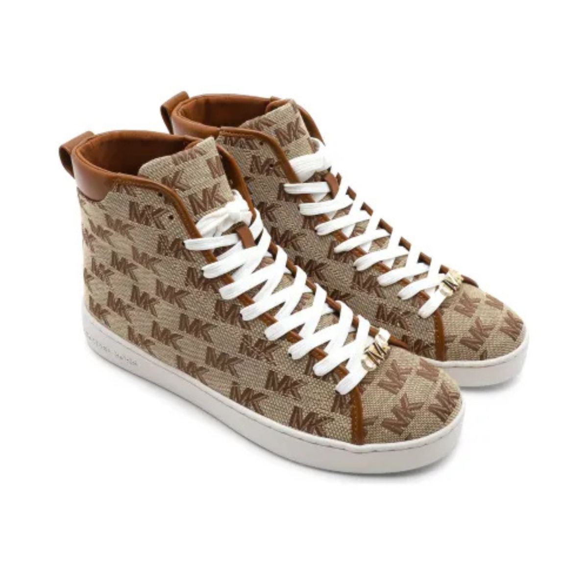 Michael Kors Pre-owned High-top Sneakers Women - BEGBRN - Beige-Brown / 41