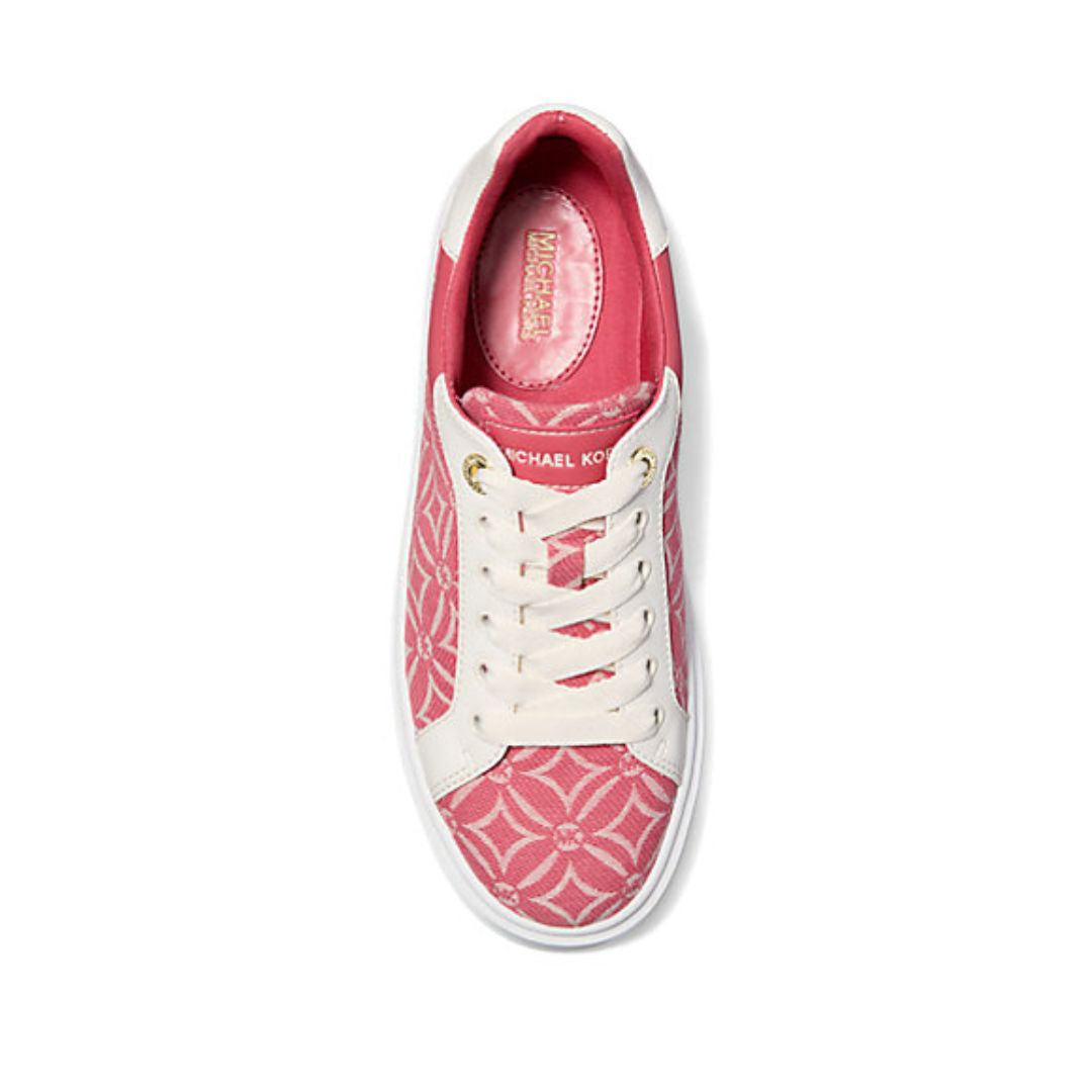 Michael Kors Romey Logo Jacquard Platform Sneaker - RSE - Rose / 39