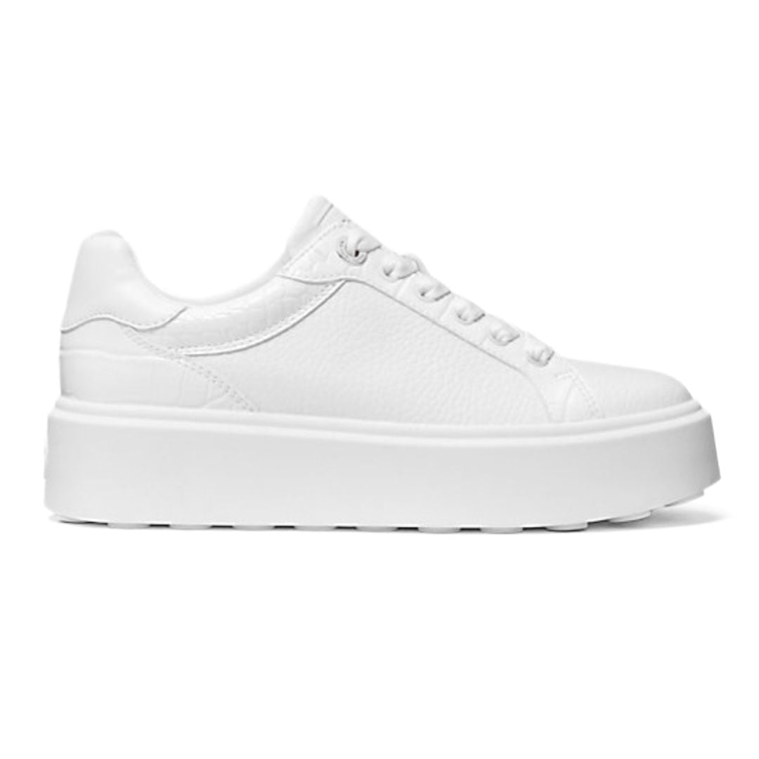 Michael Kors Romey Platform Sneaker - WHT - White / 35.5