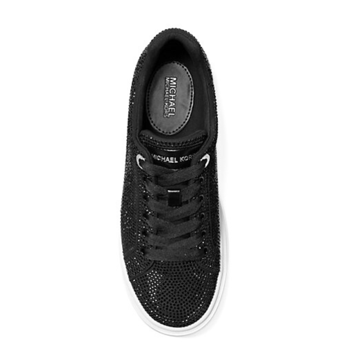 Michael Kors Romey Platform Sneaker Women - BLKGLT - Black-Glitter / 38