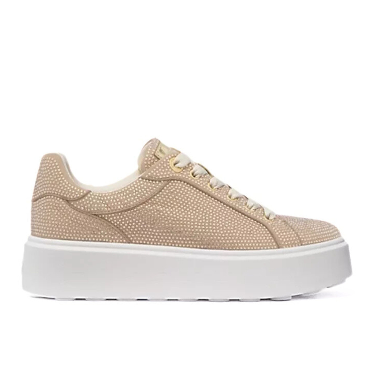Michael Kors Romey Platform Sneaker Women - GLDGLT - Gold-Glitter / 37