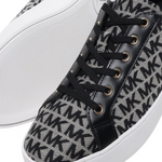 Michael Kors Romey Two-Tone Sneaker Women - BLKGRY - 41.5