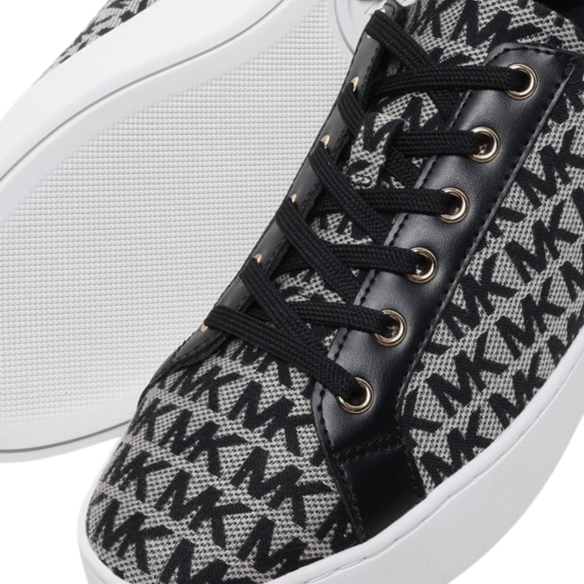 Michael Kors Romey Two-Tone Sneaker Women - BLKGRY - 41.5