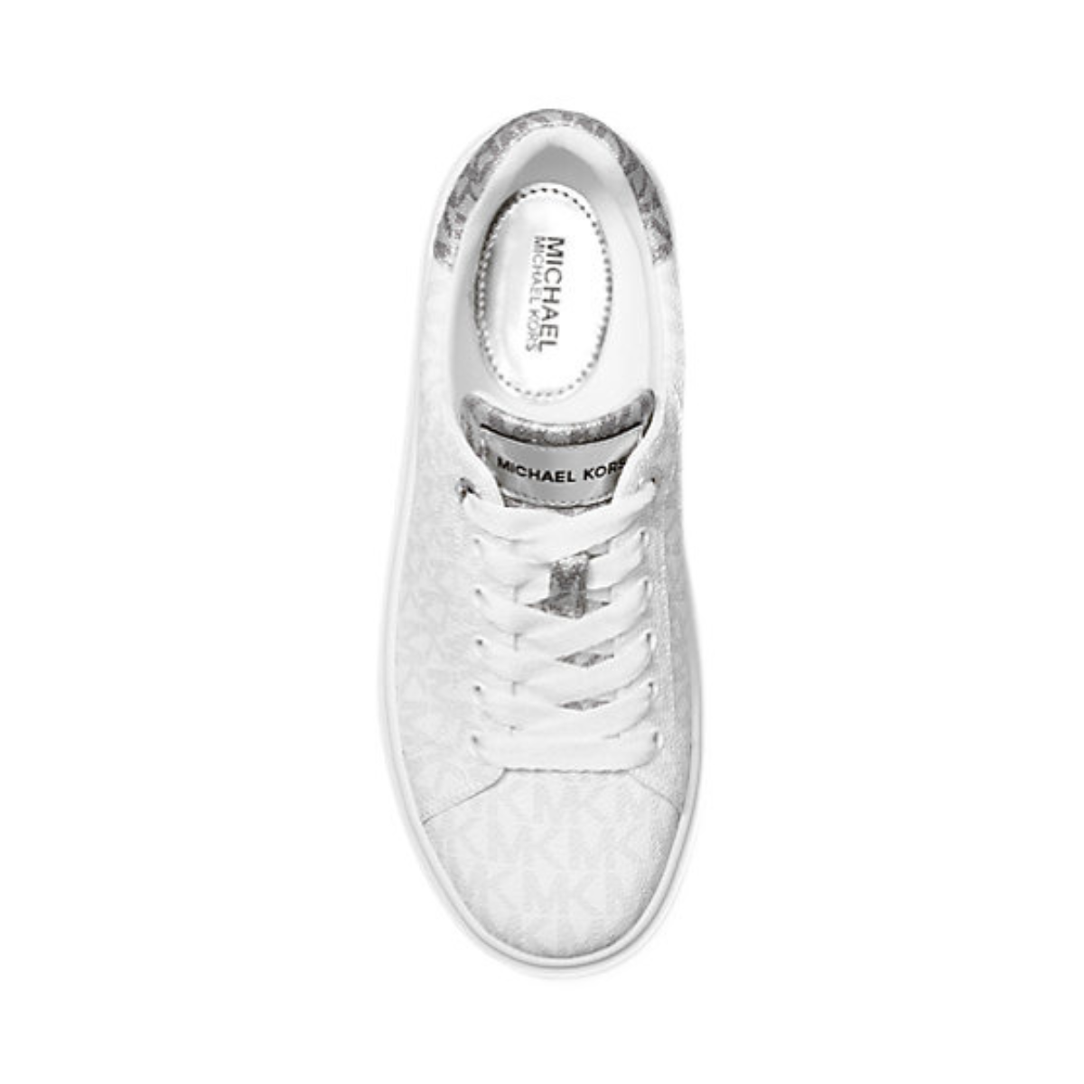Michael Kors Romey Two-Tone Sneaker Women - WHTGRY