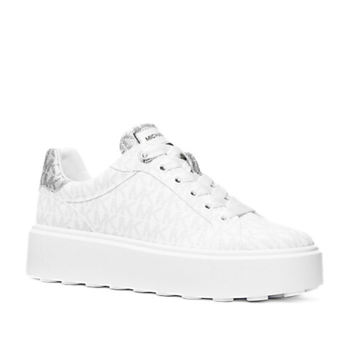 Michael Kors Romey Two-Tone Sneaker Women - WHTGRY