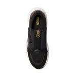 Michael Kors Sami Scuba and Mesh Zip-Up Trainer - BLKBRN