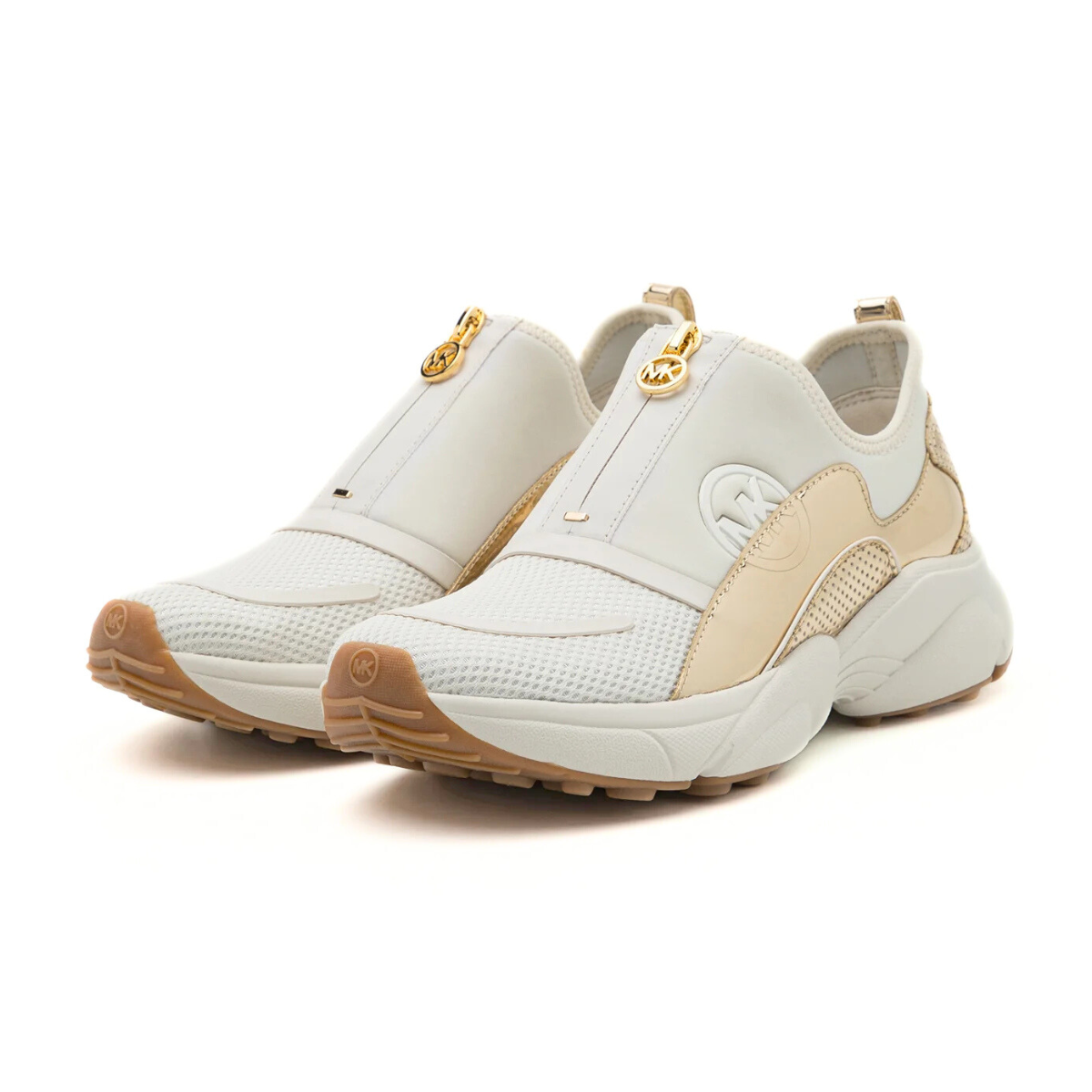 Michael Kors SAMI ZIP TRAINER Trainers - GLD - Gold / 36