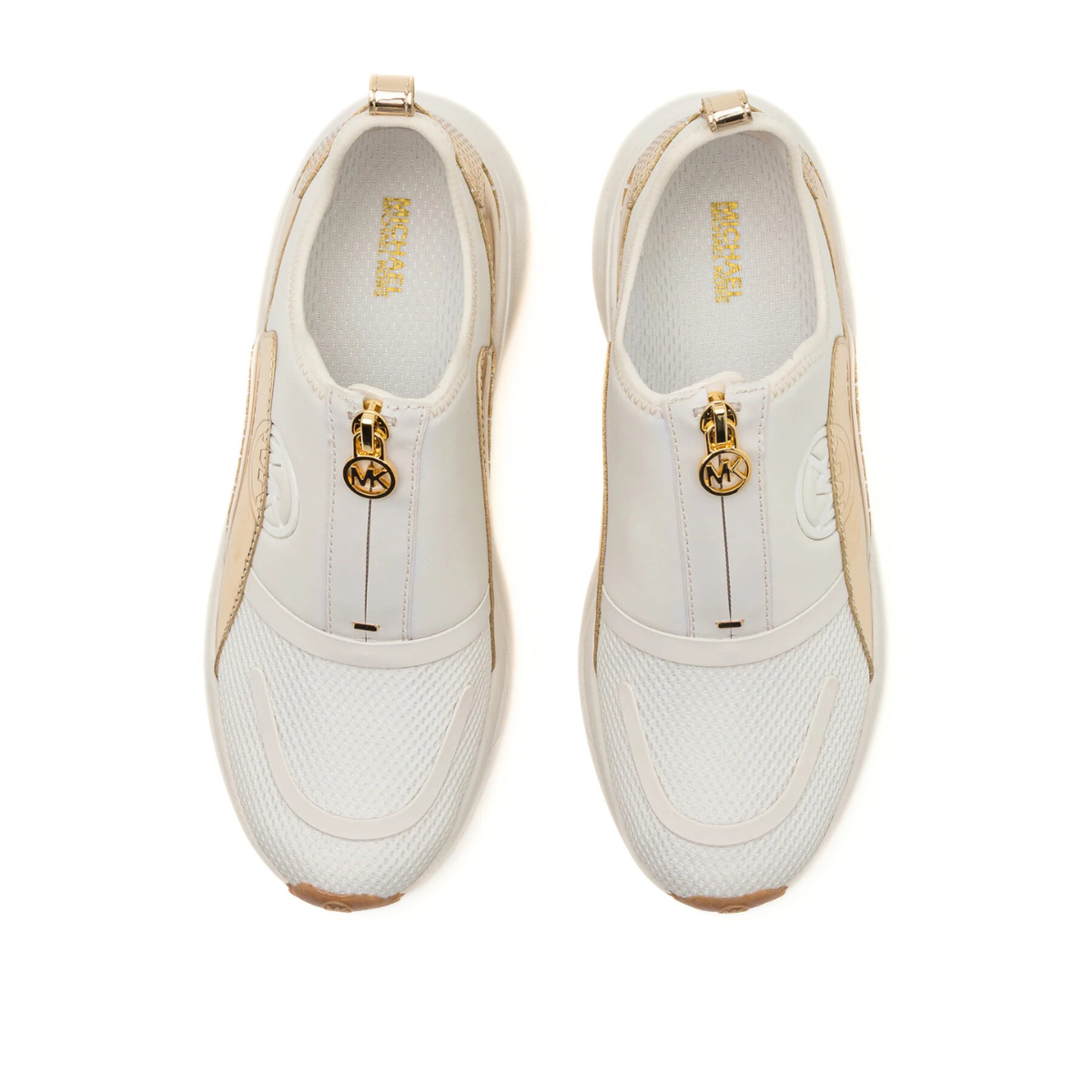 Michael Kors SAMI ZIP TRAINER Trainers - GLD - Gold / 36