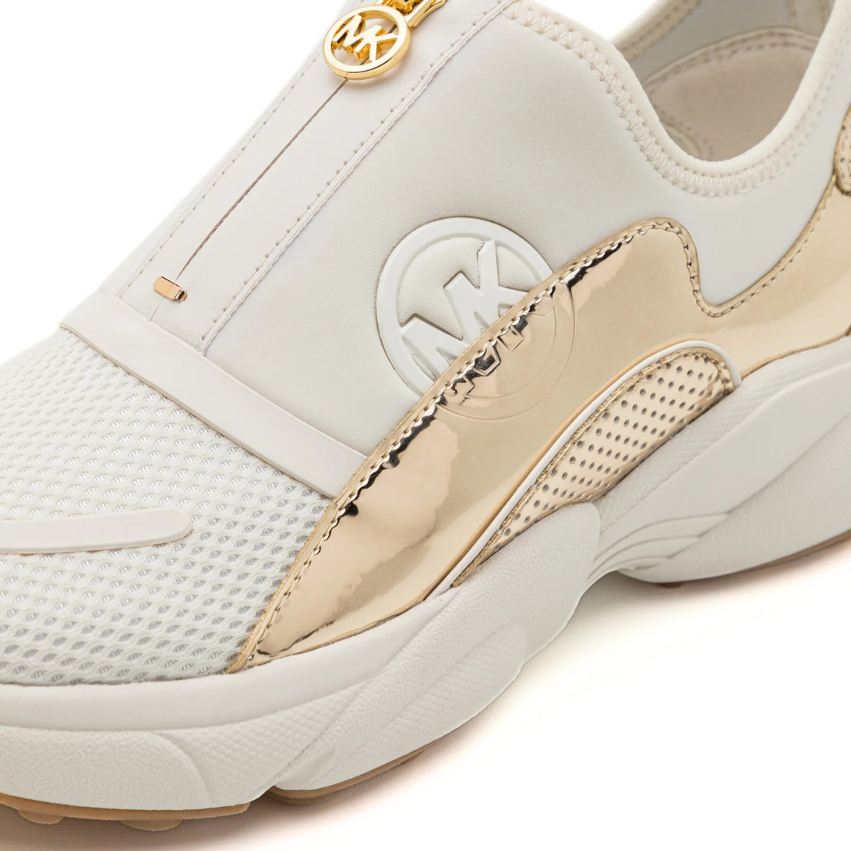 Michael Kors SAMI ZIP TRAINER Trainers - GLD - Gold / 36