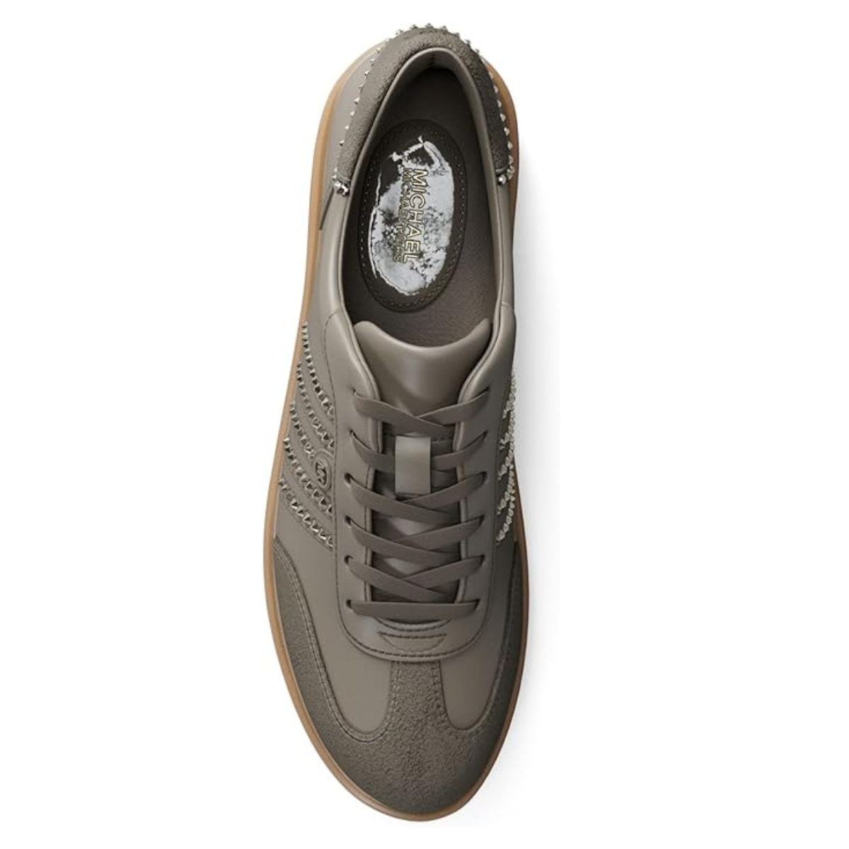 Michael Kors Scotty Lace Up Sneakers Women - GRY