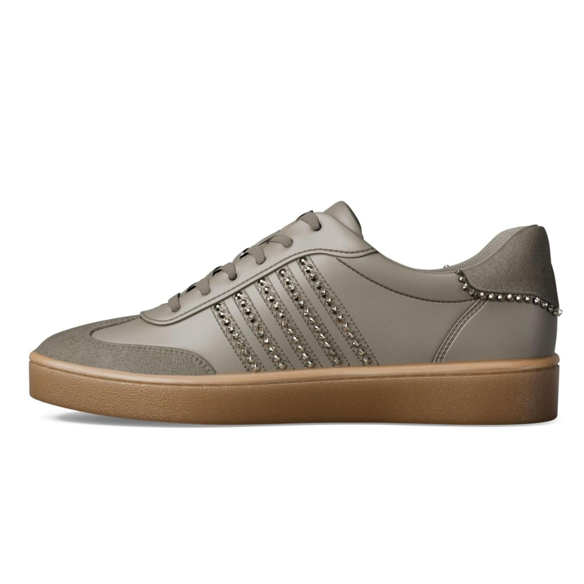 Michael Kors Scotty Lace Up Sneakers Women - GRY