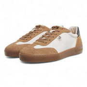 Michael Kors Scotty Lace Up Trainer - WHTBEG - Beige / 38