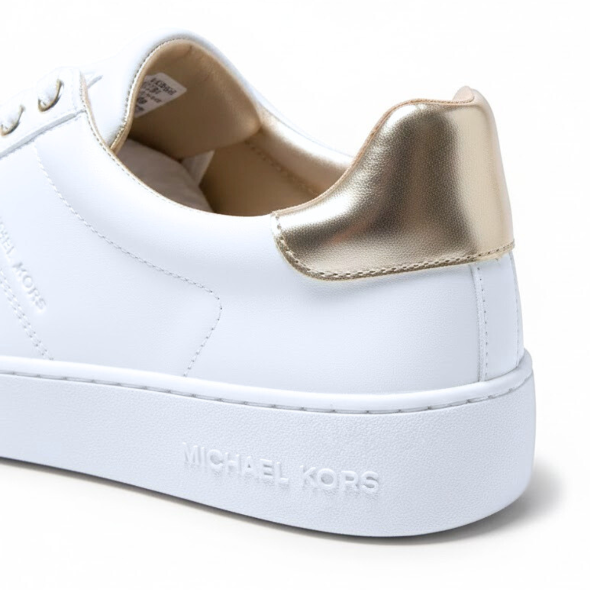 Michael Kors Scotty Leather Sneaker Women - WHT