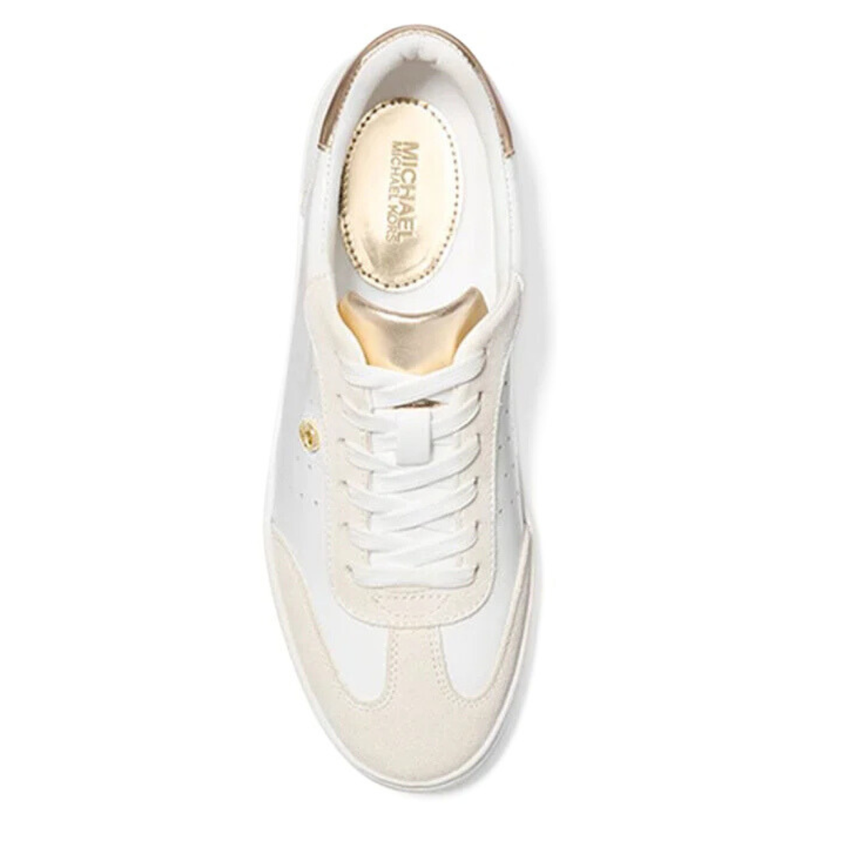 Michael Kors Scotty Leather Sneaker – Women (WHT) - White / 36