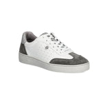 Michael Kors Scotty Leather Sneaker Women - WHTGRY
