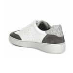 Michael Kors Scotty Leather Sneaker Women - WHTGRY