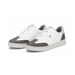 Michael Kors Scotty Leather Sneaker Women - WHTGRY - White-Gary / 36.5