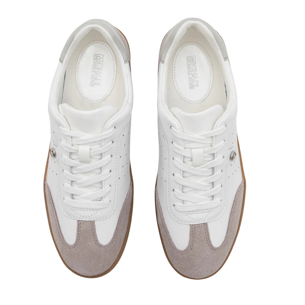 Michael Kors Scotty Leather Sneaker Women’s -WHT - White / 37.5