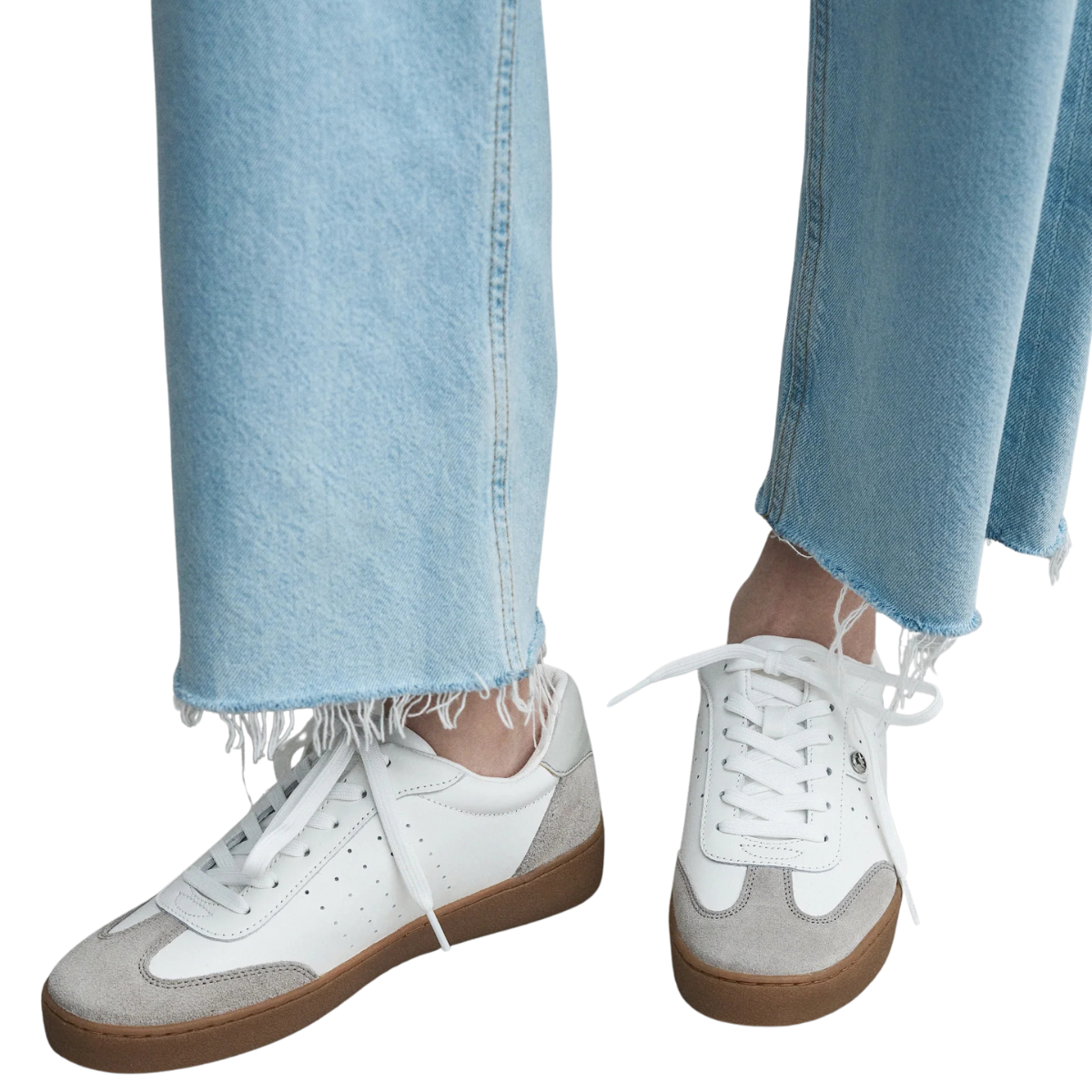 Michael Kors Scotty Leather Sneaker Women’s -WHT - White / 37.5