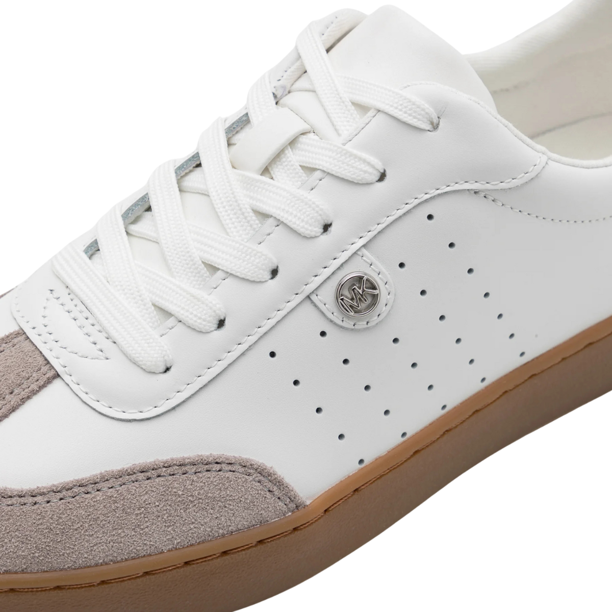Michael Kors Scotty Leather Sneaker Women’s -WHT - White / 37.5