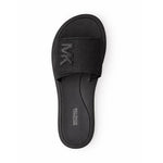Michael Kors Scuba Mesh Wedge Slides Women - BLK - Black / 36