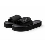 Michael Kors Scuba Mesh Wedge Slides Women - BLK