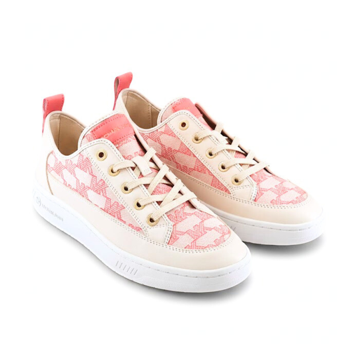 Michael Kors Shea Lace Up Casual Women - BEGPNK - Beige-Pink / 36