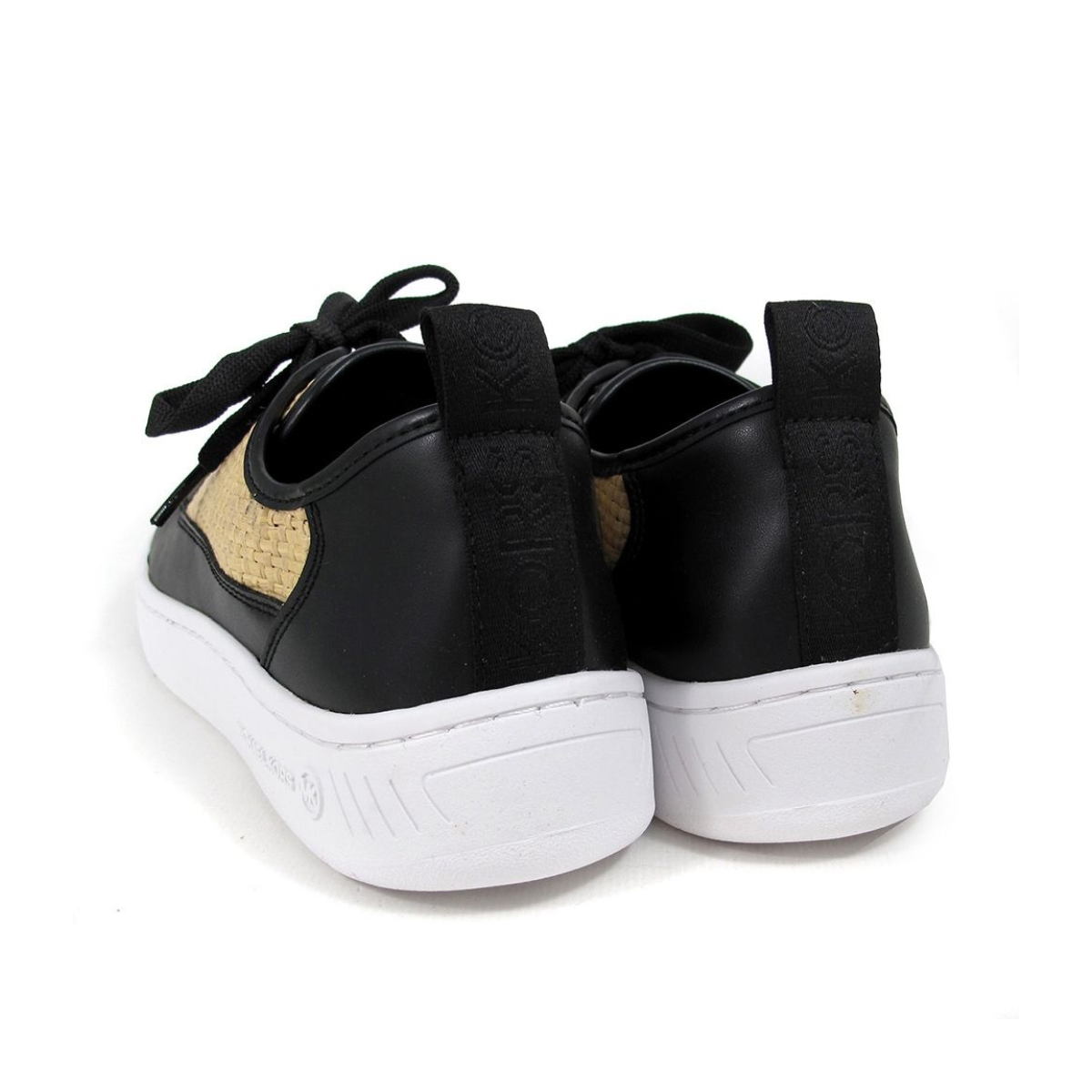 Michael Kors Shea Lace Up Sneaker Woman - BLKBEG - Black-Beige / 37