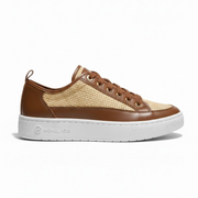 Michael Kors Shea Lace Up Sneaker Woman - TANBEG - Tan-Beige / 39