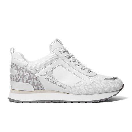 Michael Kors Wilma Mixed-Media Trainer Women - WHT - 36 / White