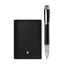 MONTBLANC Gift Set with StarWalker Fineliner and Montblanc Sartorial Business Card Holder - Black