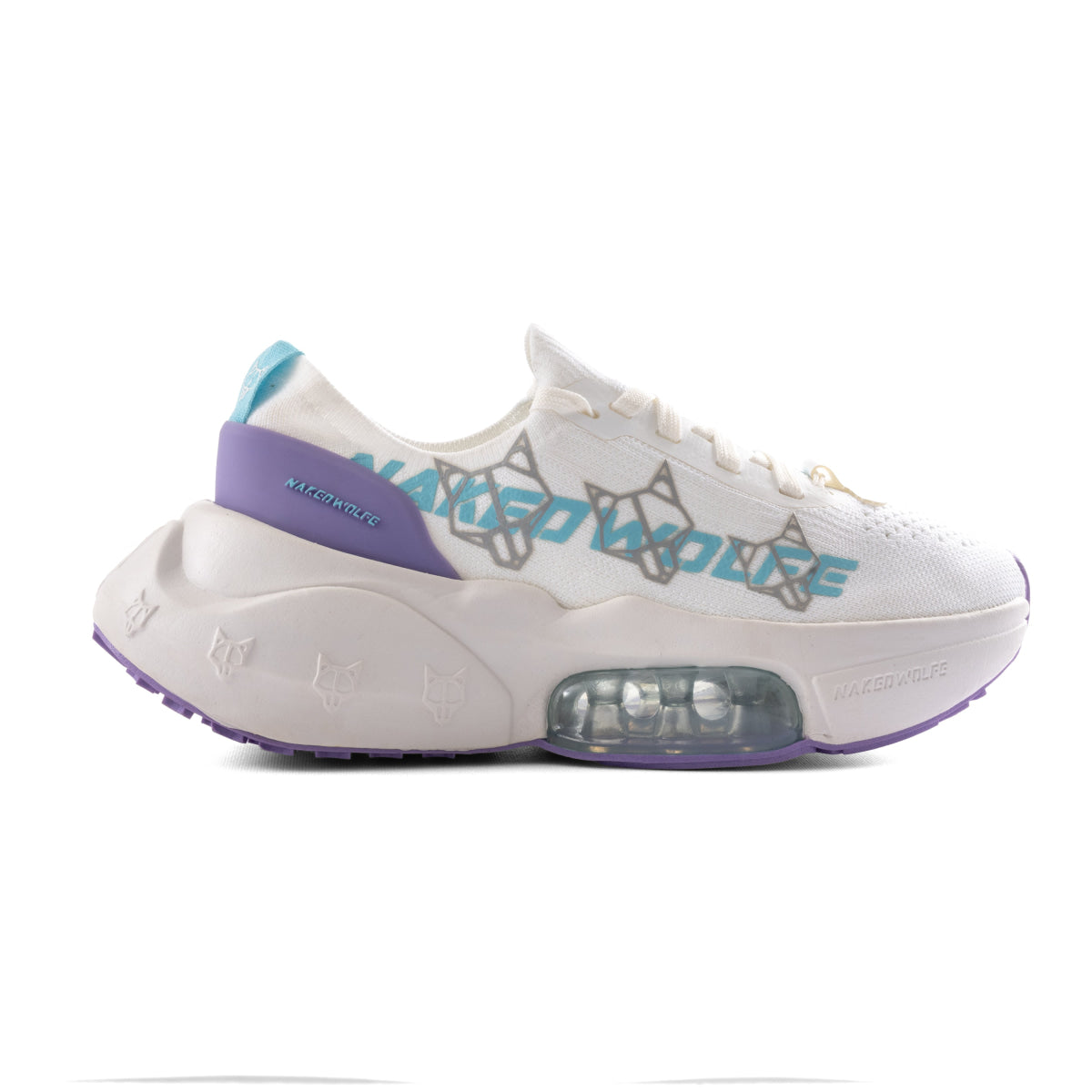 NAKED WOLFE Bolt Sport Sneakers Women-WHT
