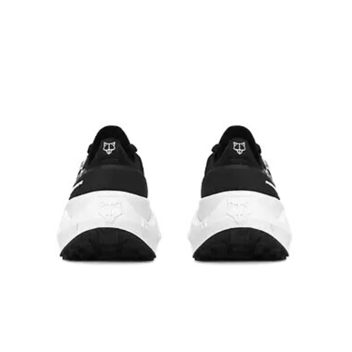 NAKED WOLFE sprint wolfe-print low-top woven trainers-BLK - Black / 40