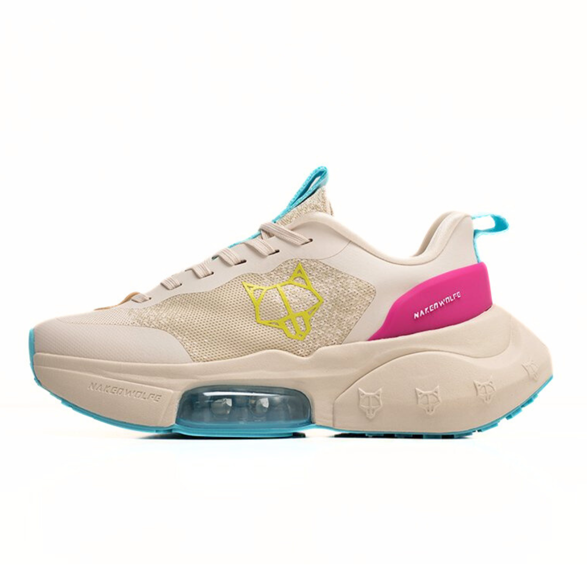 Naked Wolfe Sprint WMNS textile Sneakers women -BEG - Beige / 37