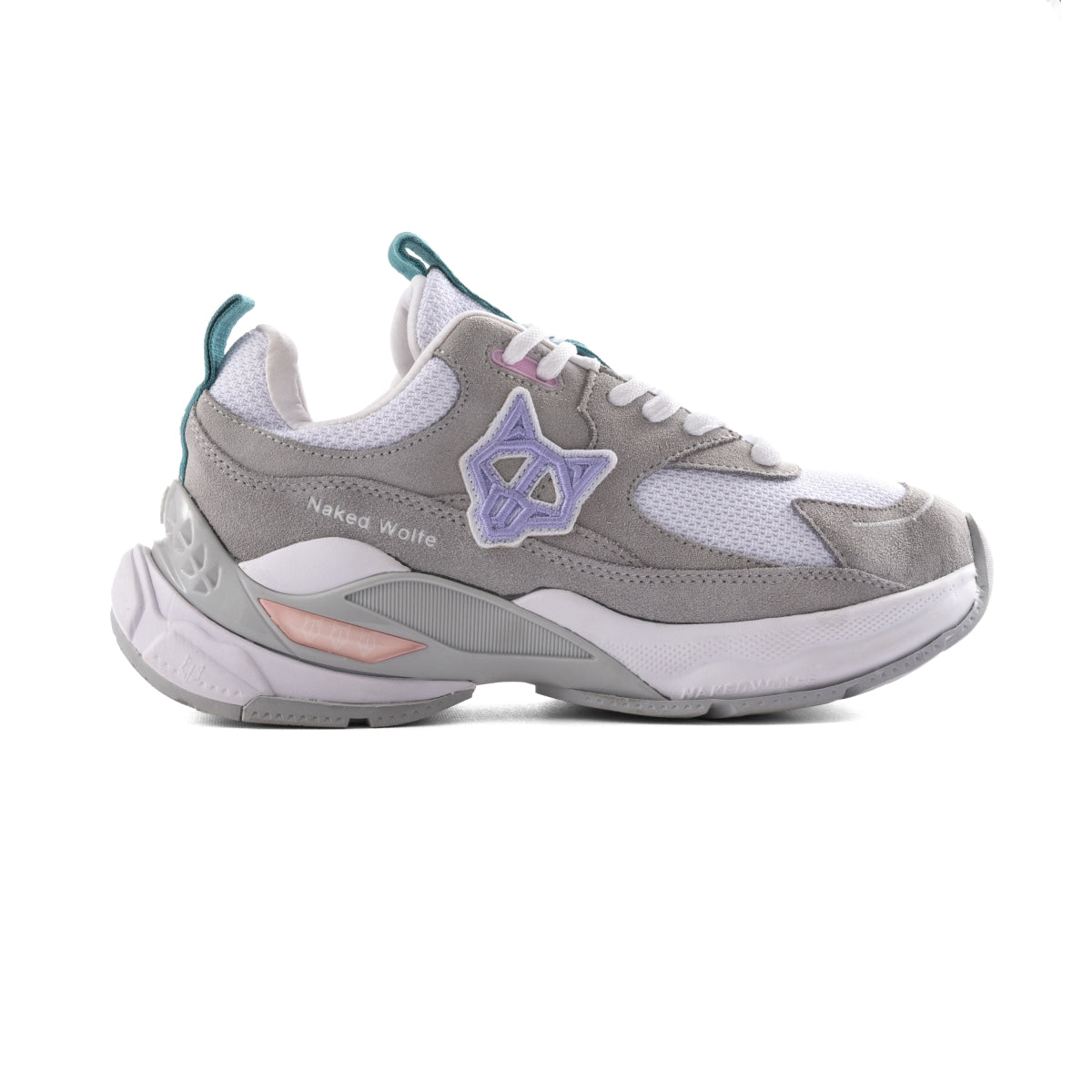 NAKED WOLFE SUPER Sneakers Women-GREWHT