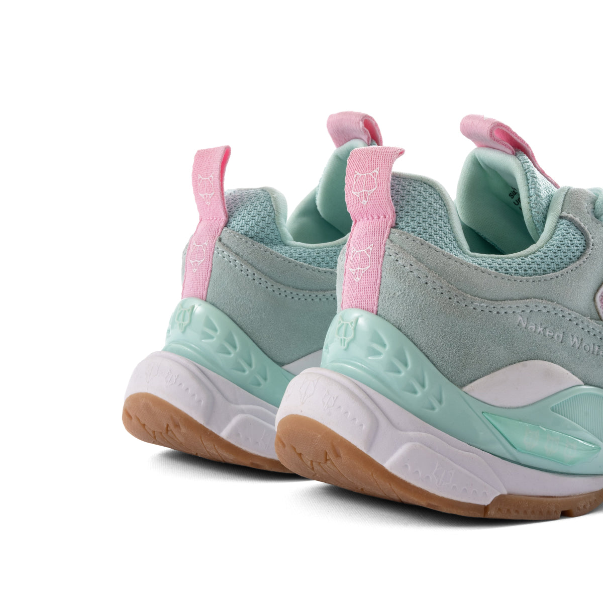 NAKED WOLFE Super Sneakers Women-MNTGRN