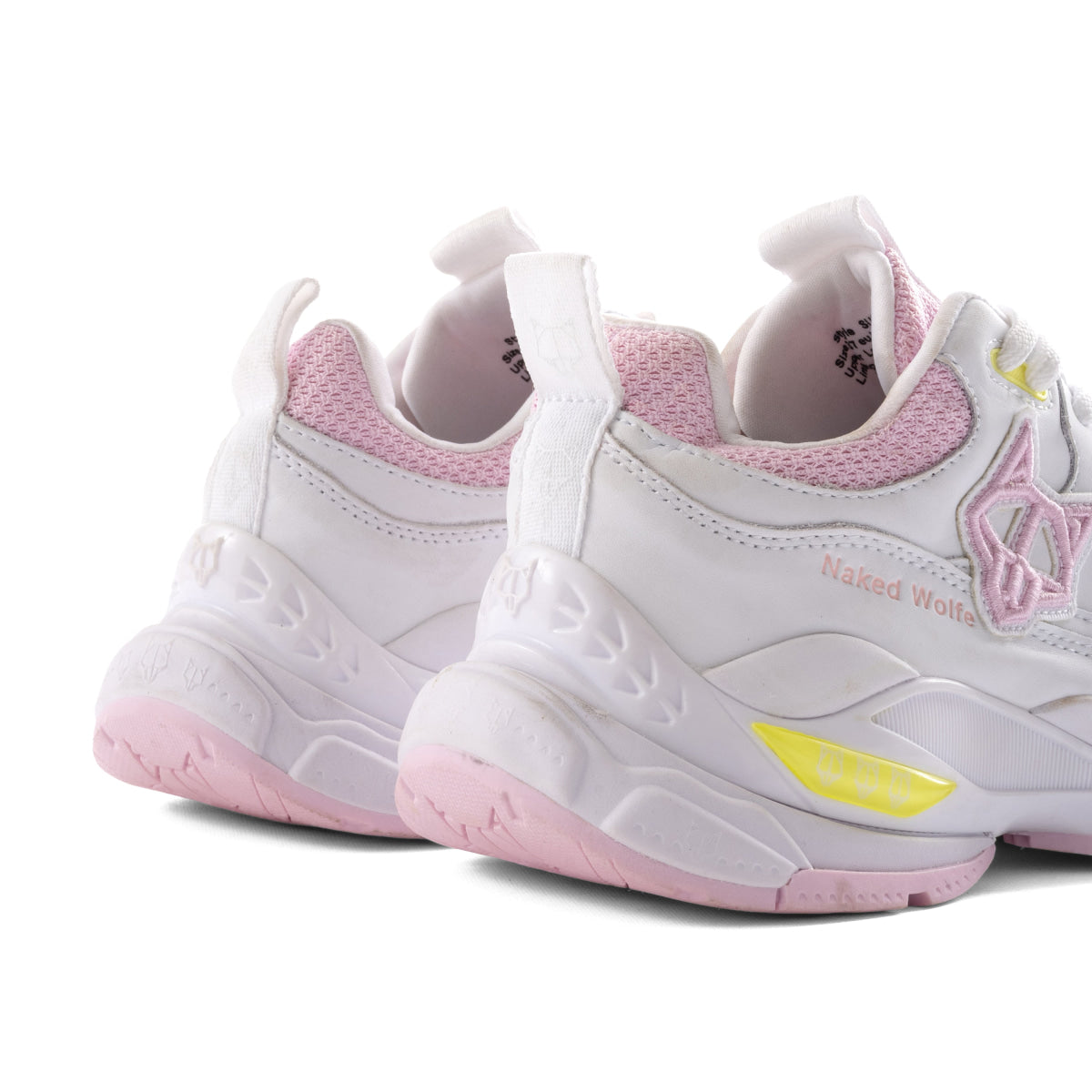 NAKED WOLFE SUPER Sneakers Women-WHTPNK