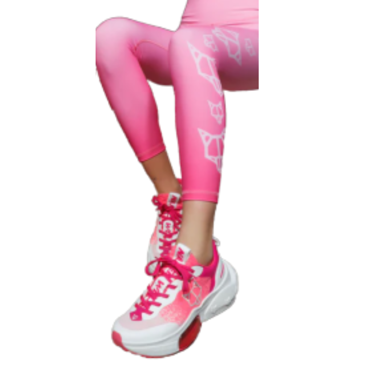 Naked Wolfe TURBO SPORT Sneakers women -PNK