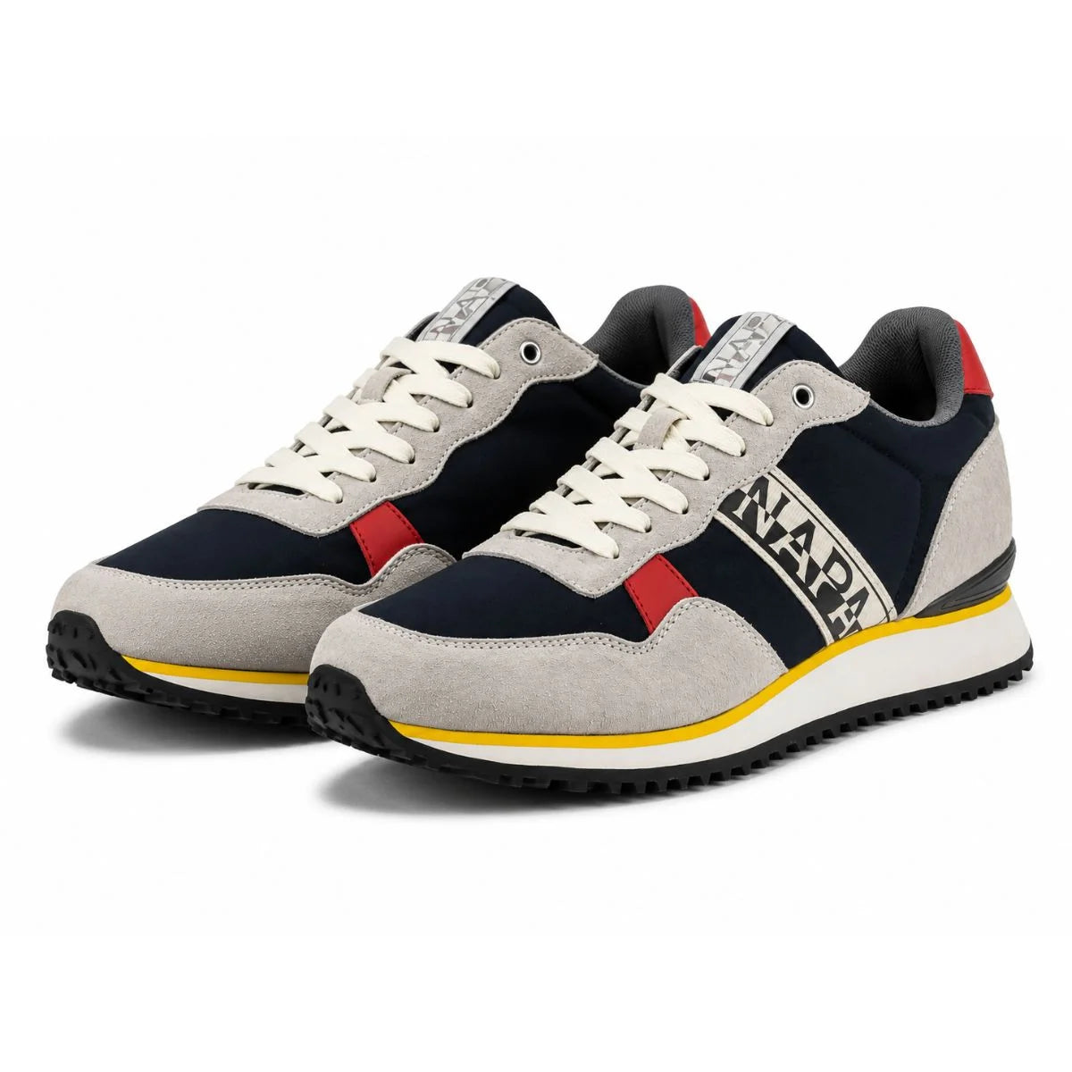 NAPAPIJRI Retro Jogger Sneaker Men NYP302 - Navy-yellow / 40