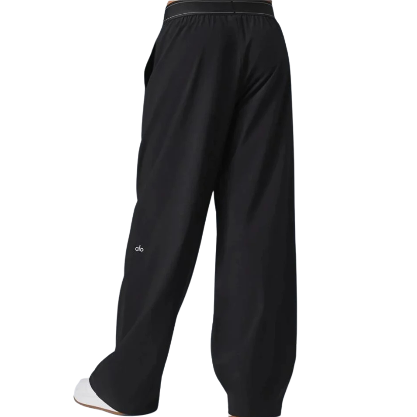 New AL Yoga Suit Up Trouser Quick-Dry Loose-Fit Wide-Leg Pants-NVY-BLK-GRY