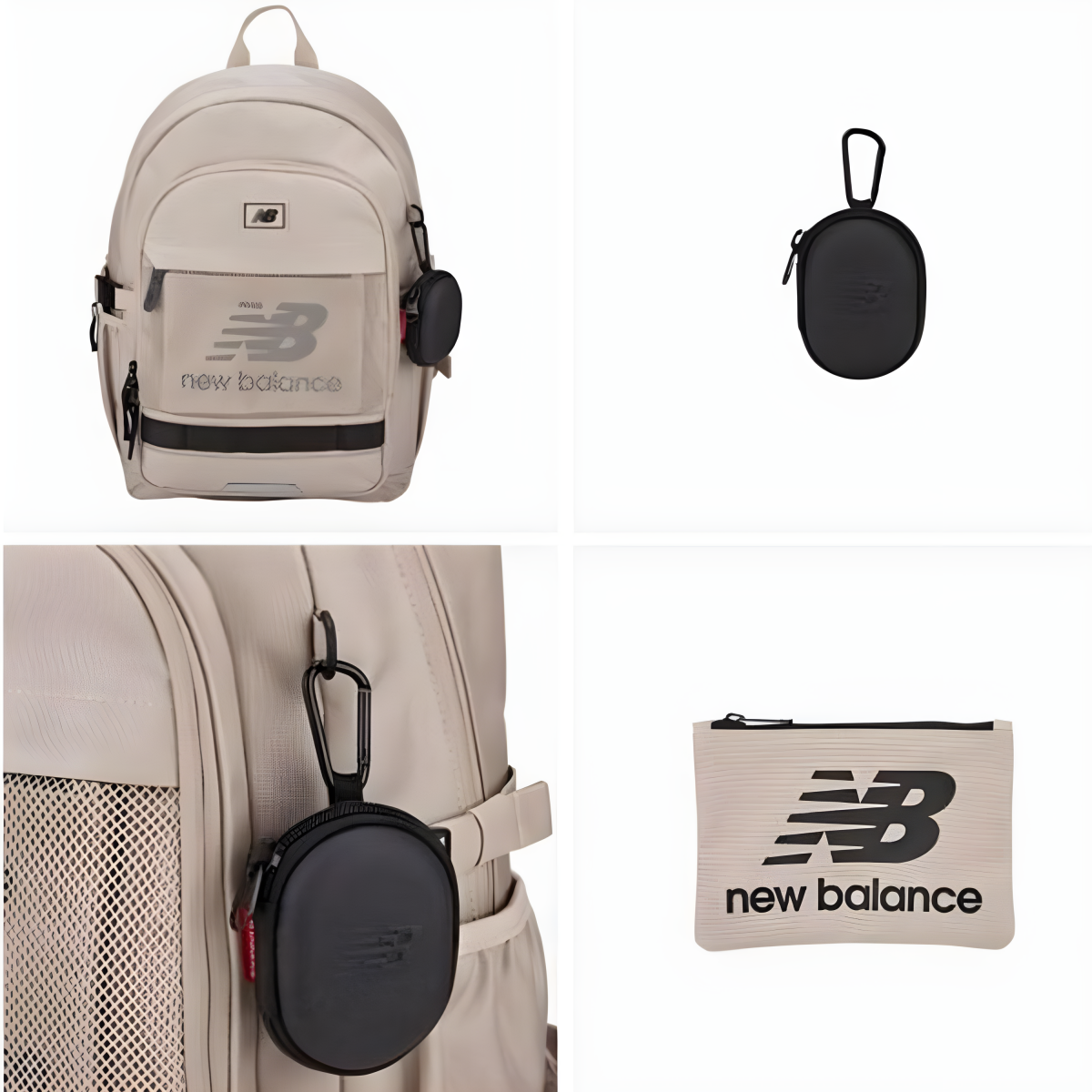 New Balance Essential Backpack NK8AES702U-BEG - Beige